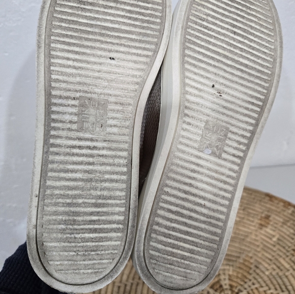 Naturalizer Tanner Taupe Tan Mesh Sneakers 11 - Picture 7 of 8